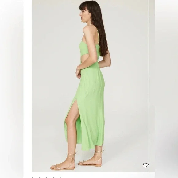 Louna Halter Cutout Midi Dress - Picture 2 of 7